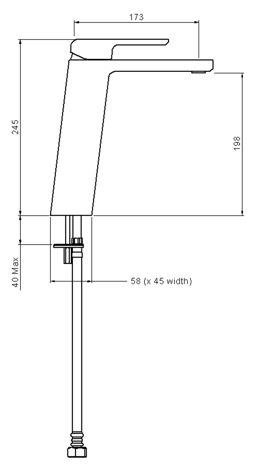 KIBHRCP Смеситель для раковины Kiri Hi Rise Methven  - Вид №1