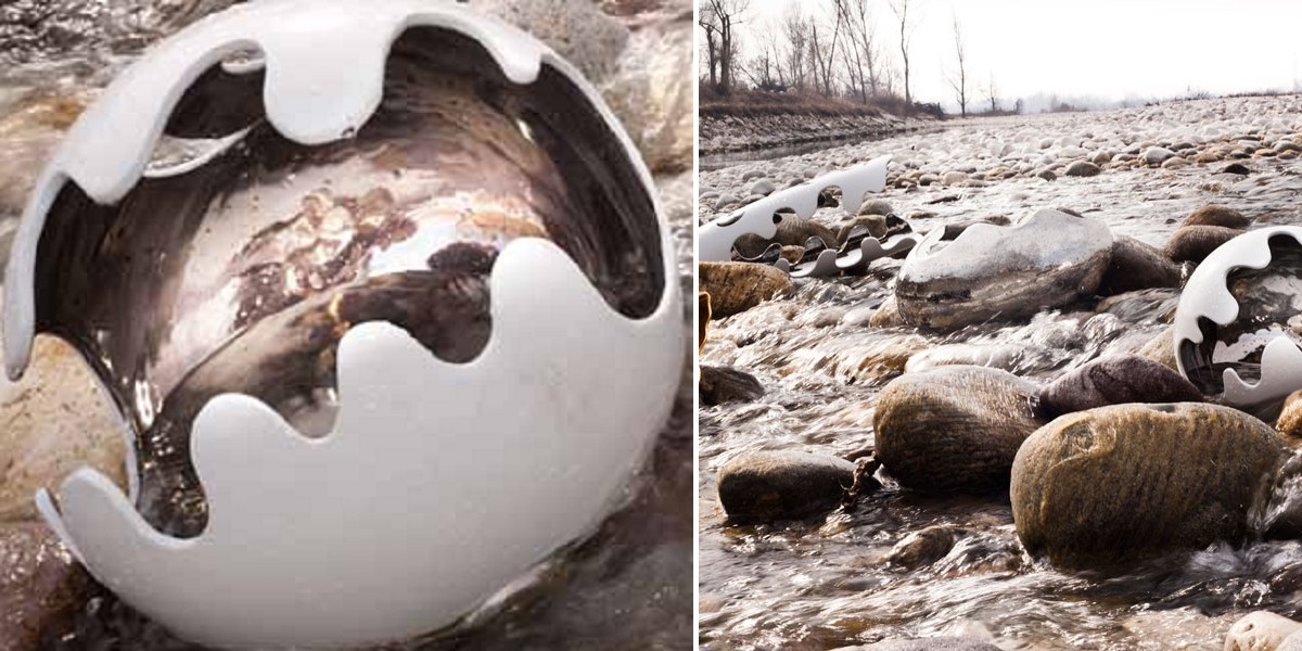 Crestani Ваза декоративная удлиненная  белая   FIORDI COLLECTION 31966 - Вид №2