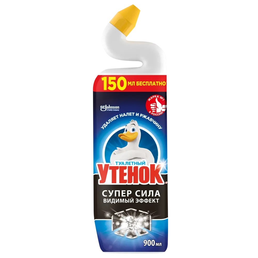 Туалетный Утенок «Видимый эффект» — чистящее средство для унитаза 900 мл 82454617 STLM-0027445
