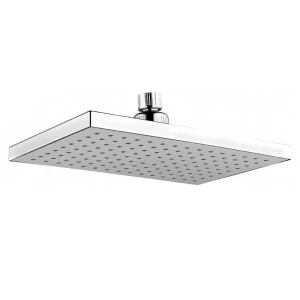 LM8039C Душевая лейка верхняя 1-функциональная, прямоугольная 250х160 мм, хром LEMARK