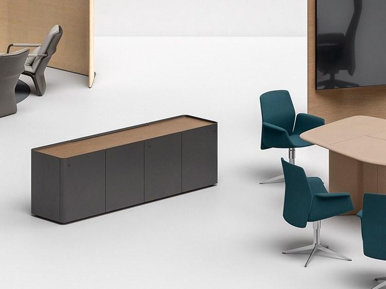 Poltrona Frau Офисная мебель из кожи с замком L'ufficio - sistemi direzionali sun-id-1499579 - Вид №2