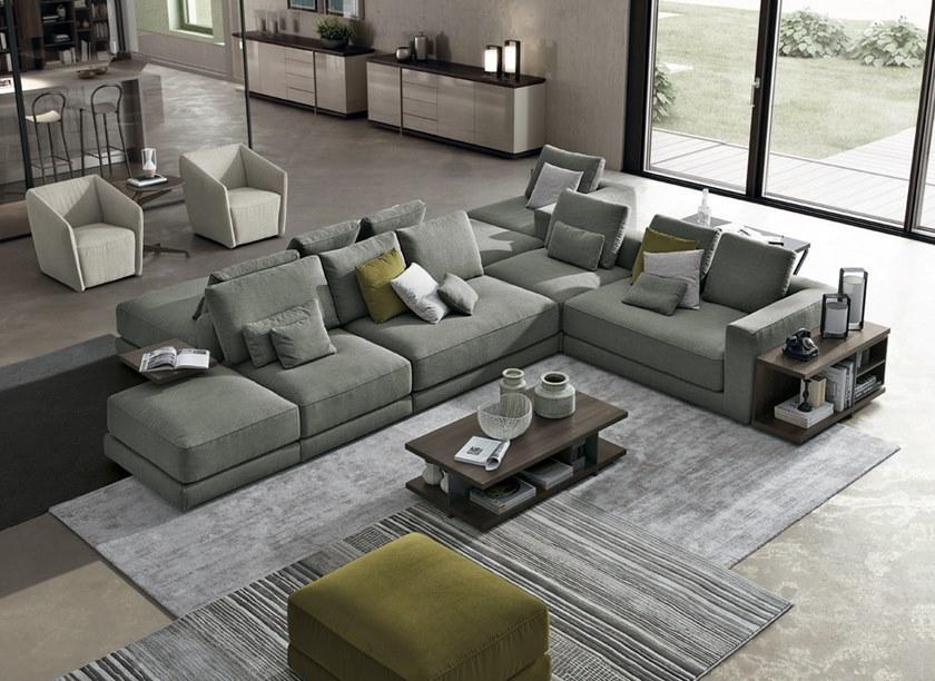 Febal Casa Модульный тканевый диван с шезлонгом sun-id-1425133 - Вид №3