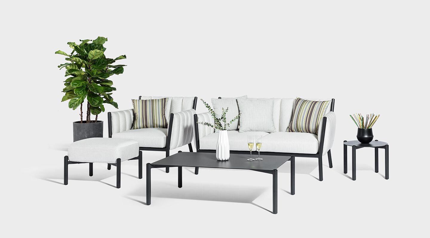 2-местный тканевый садовый диван VINEKO Morris ARCH-00019351