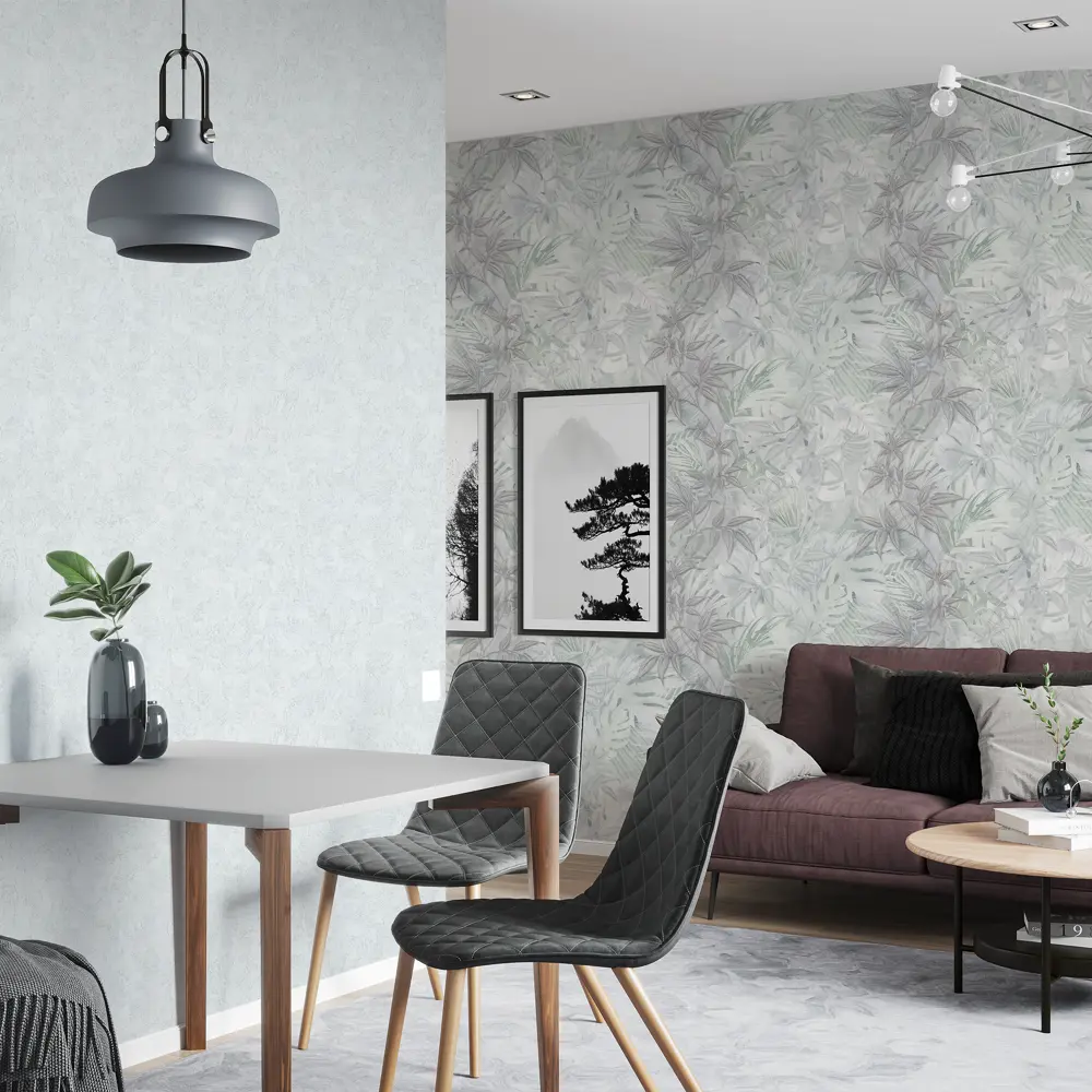 Обои флизелиновые Palitra Home Bionica зеленые 1.06 м HC71843-77 84534466 STLM-2173285 - Вид №3