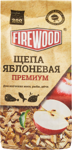 86797910 Щепа для копчения яблоня 0.2 кг STLM-0071762 FIREWOOD