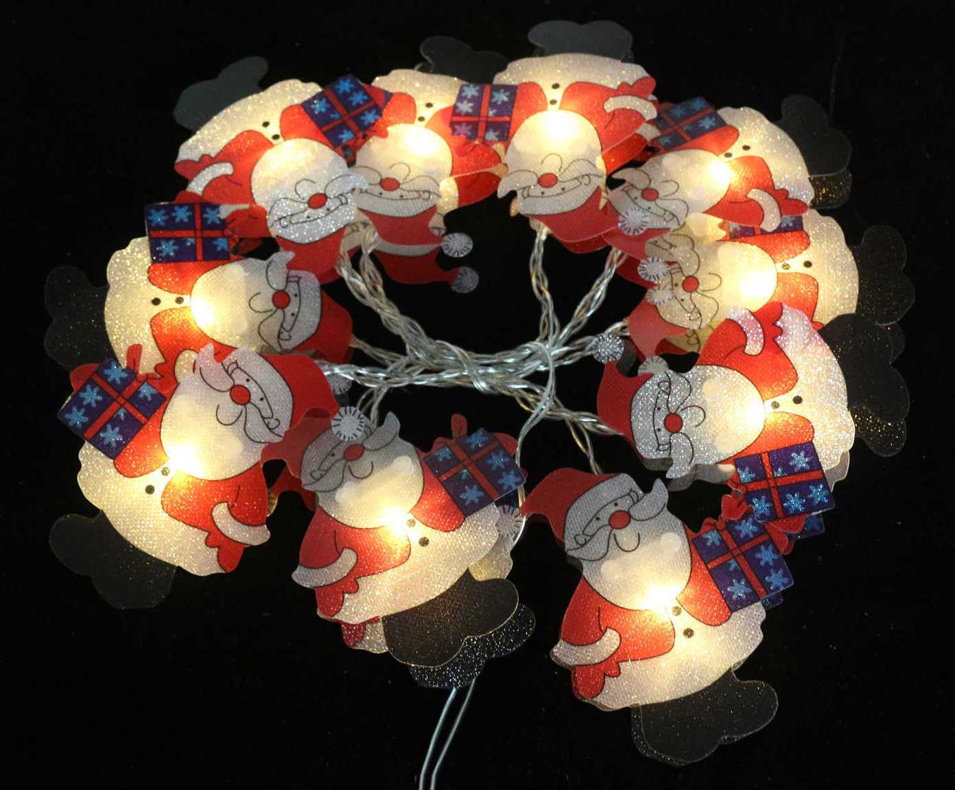 DZ-087-459 гирлянда 10LED SANTA TO4ROOMS  - Вид №1