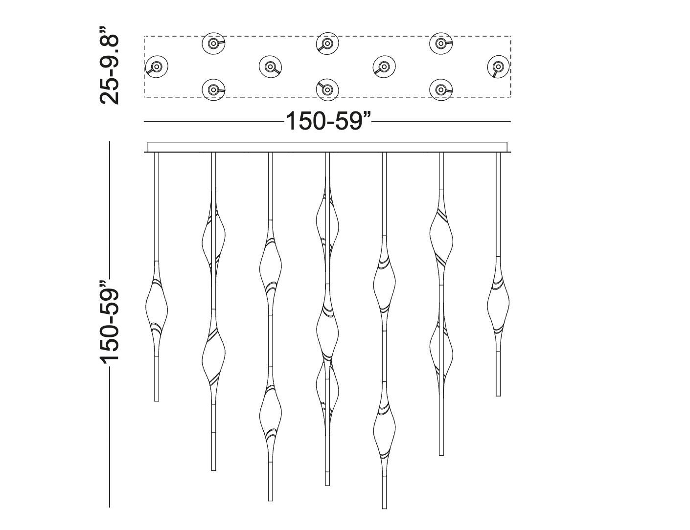 Кристалл светодиодный подвесной светильник Il Pezzo Mancante кусок 12 ARCH-00059222 - Вид №26