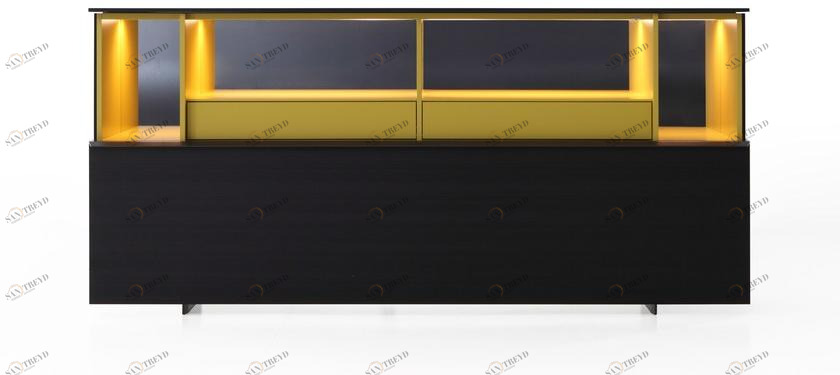 Porro Буфет из лакированной древесины Gallery sun-id-1438521