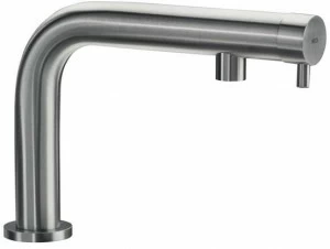 MGS Смеситель для кухни на столешнице из нержавеющей стали Nemo