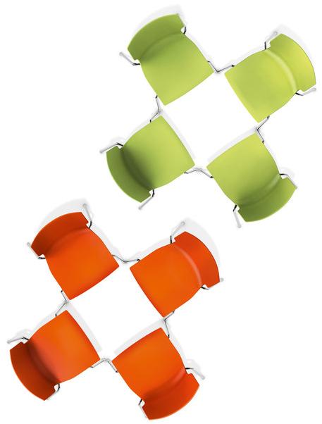 Casala Штабелируемый стул из ткани Onyx iii 2443-00 - Вид №1