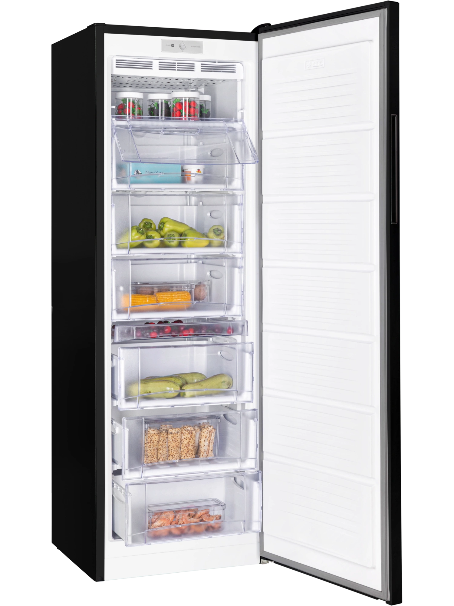 9293982 Морозильный шкаф  NORD DF 268 BAP черный STDN-0001326 - Вид №2