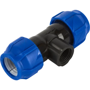 Тройник комбинированный ПНД Valfex 25x1/2"x25 мм ВР 1210012501225 89106787 STLM-2003274