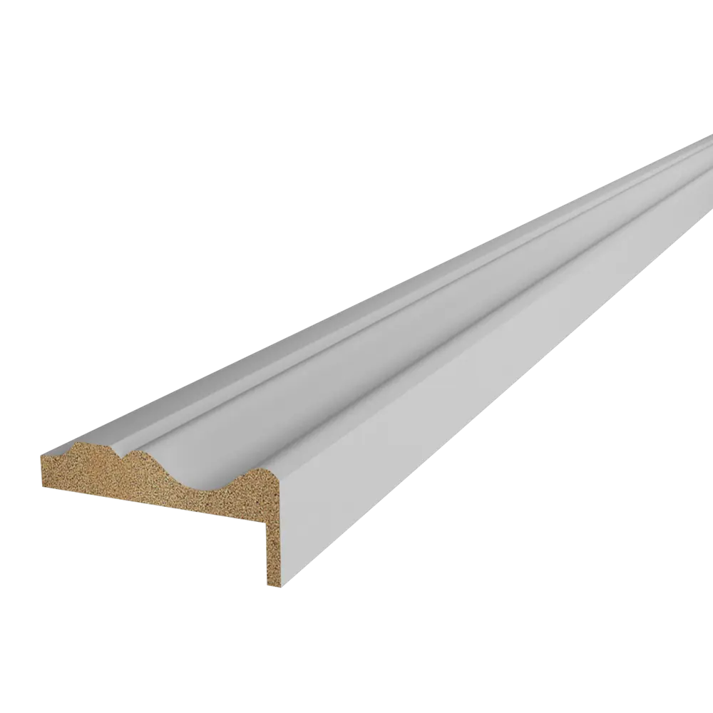 Santreyd: Набор наличников для одностворчатой двери, светло-серый эмаль 89348983 STLM-0897376