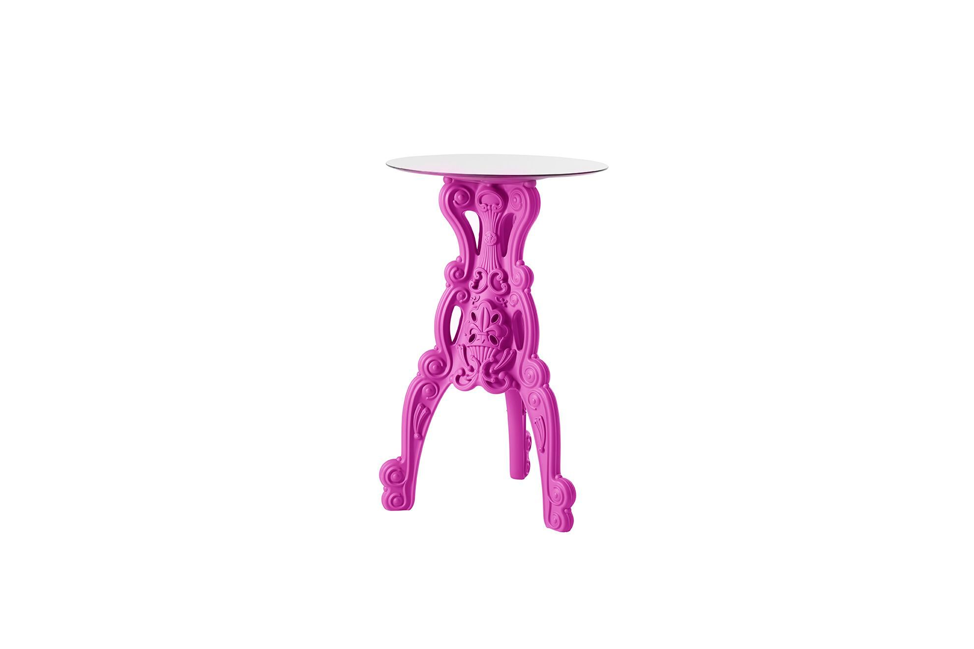 Высокий круглый стол из полиэтилена для контракта SLIDE Дизайн любви ARCH-00080723 - Вид №7