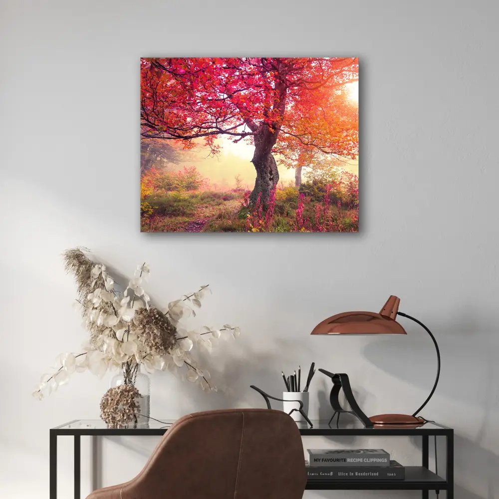 Картина на стекле Postermarket Красное дерево 40x50 см 87890639 STLM-2168344  - Вид №2