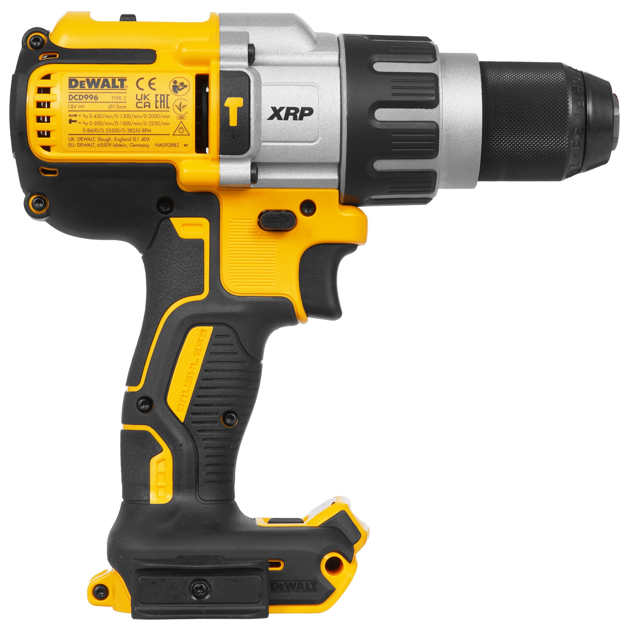 Дрель-шуруповерт DeWalt DCD996NT XR FLEXVOLТ 18/54V  , Без ЗУ, Без АКБ 5437937 STDN-0023959 - Вид №1