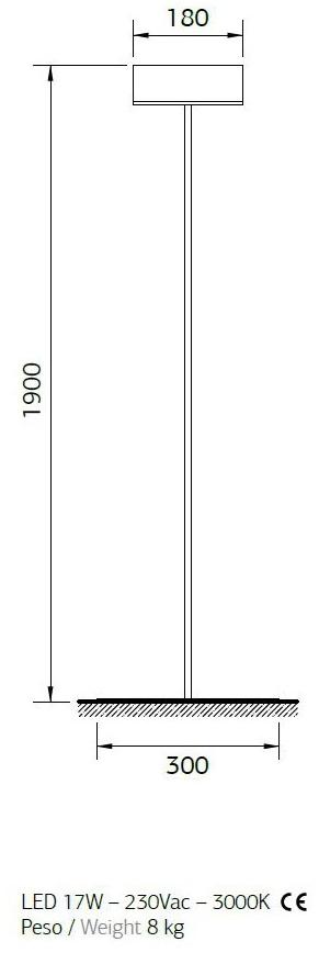 ENGI Светодиодный торшер из стали  Entt  - Вид №3