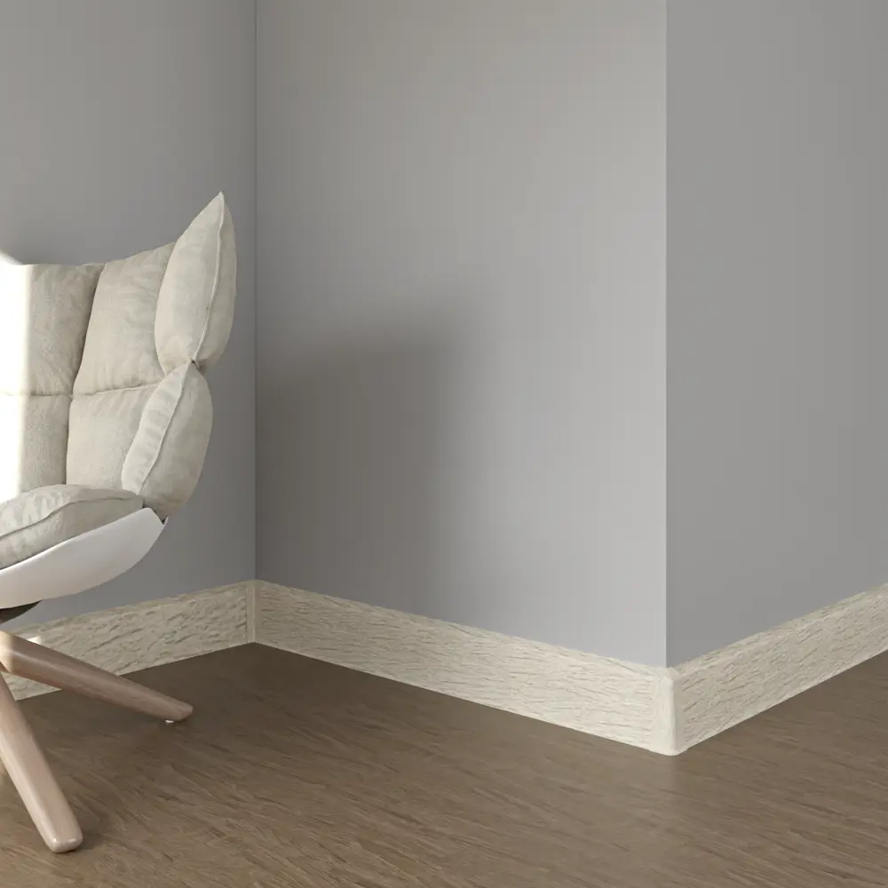 Плинтус напольный Santreyd Суматра ПВХ 8 см - элегантное завершение интерьера 83410233 STLM-0041065 - Вид №4