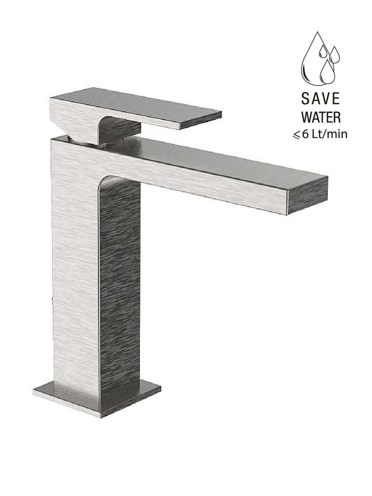 Однорычажный смеситель для раковины без слива Rubinetterie Frattini Vita Due ARCH-00022389 - Вид №5