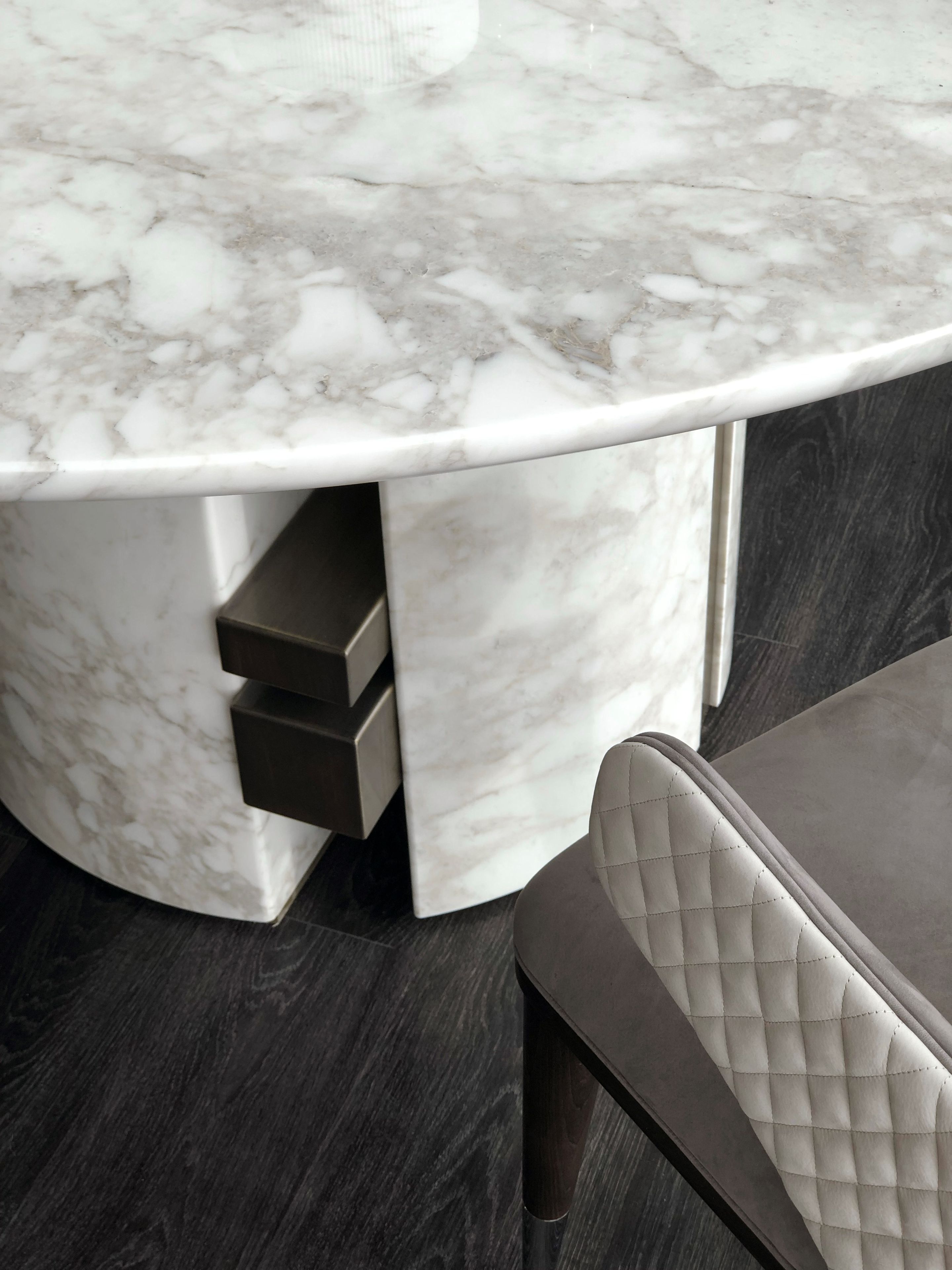 Круглый мраморный обеденный стол Capital Collection Геркулес ARCH-00087588 - Вид №7