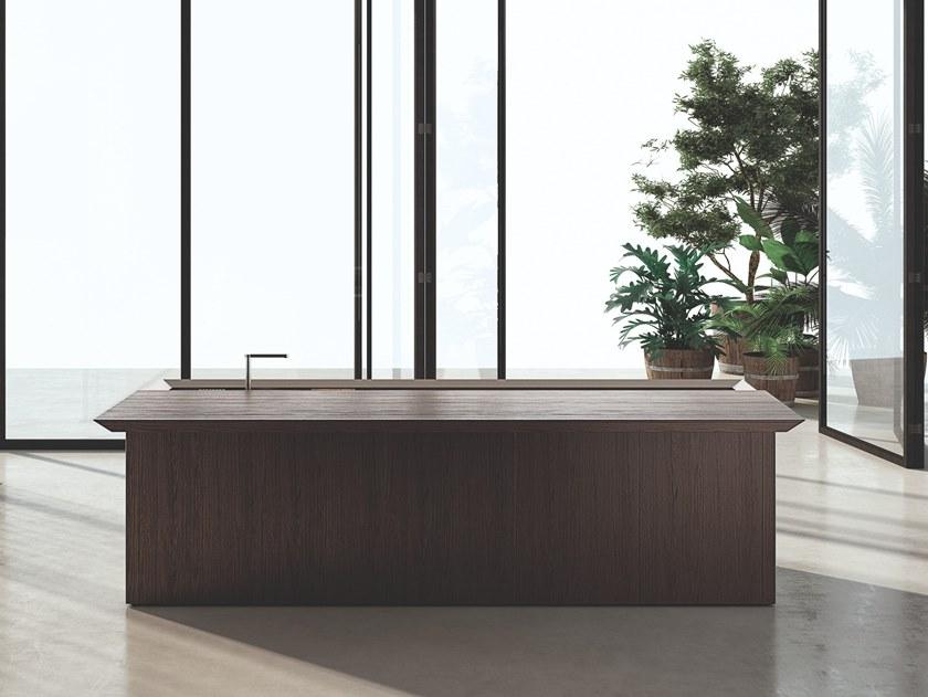 Boffi Деревянная кухня с островом sun-id-1490046 - Вид №6