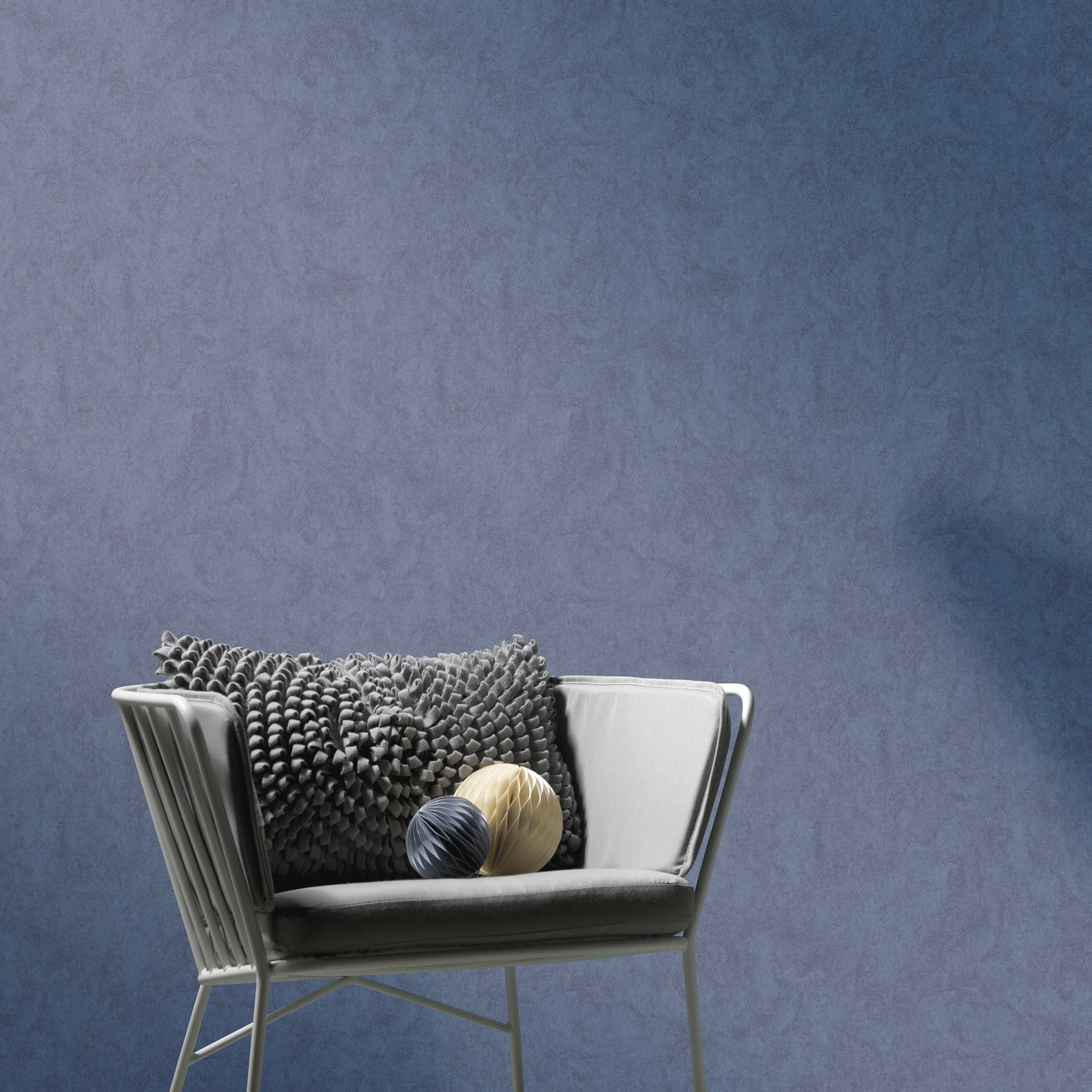 83211549 Обои флизелиновые Erismann синие 1.06 м 12043-44 Carat Santreyd - Вид №2