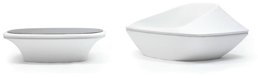 VONDOM Садовый стол с низким дизайном Ufo sun-id-1430692 - Вид №5