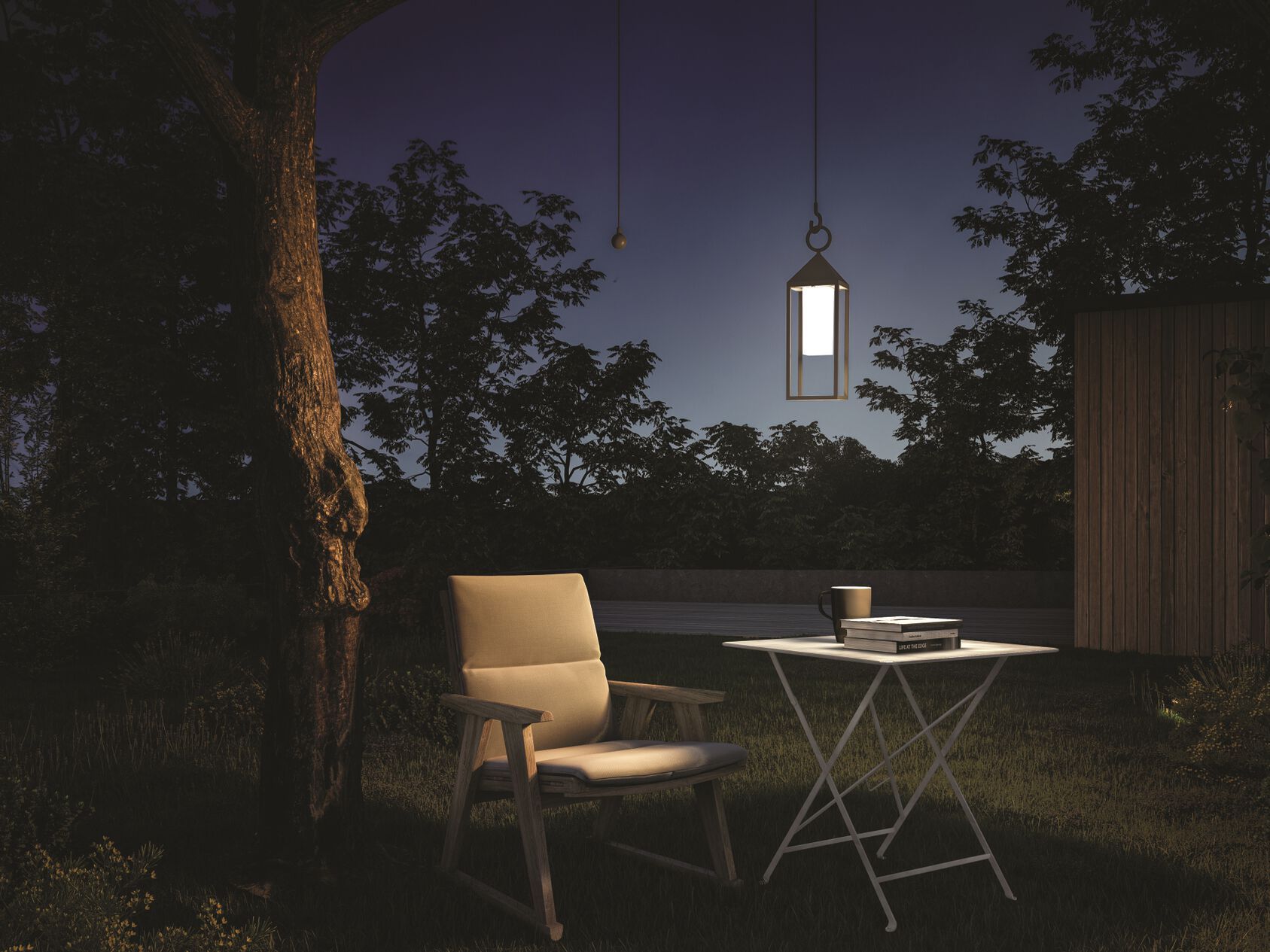 Светодиодная настольная лампа из литого алюминия с USB-зарядкой PAN Portable ARCH-00042526 - Вид №2