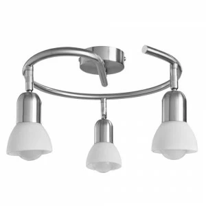 Спот потолочный белый с 3 плафонами Arte Lamp A3115PL-3SS ARTE LAMP A3115 00-3924043 Белый
