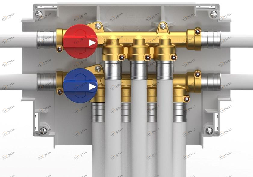 WAVIN ITALIA Система коллектора для сантехники Tigris m1 sun-id-1449362