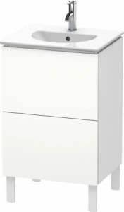 LC660401818 Тумбочка напольная L-Cube #LC6604 520 x 419 мм Белый матовый, декор