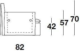 Frigerio Salotti Диван из ткани Kimono sun-id-1463834 - Вид №4