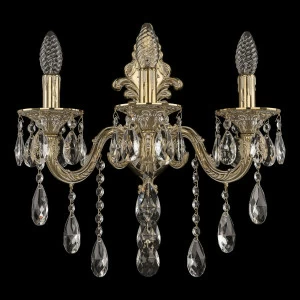 Бра настенное золотистое Bohemia Ivele 7101B14 BOHEMIA IVELE СВЕЧА 00-3889068 Золото