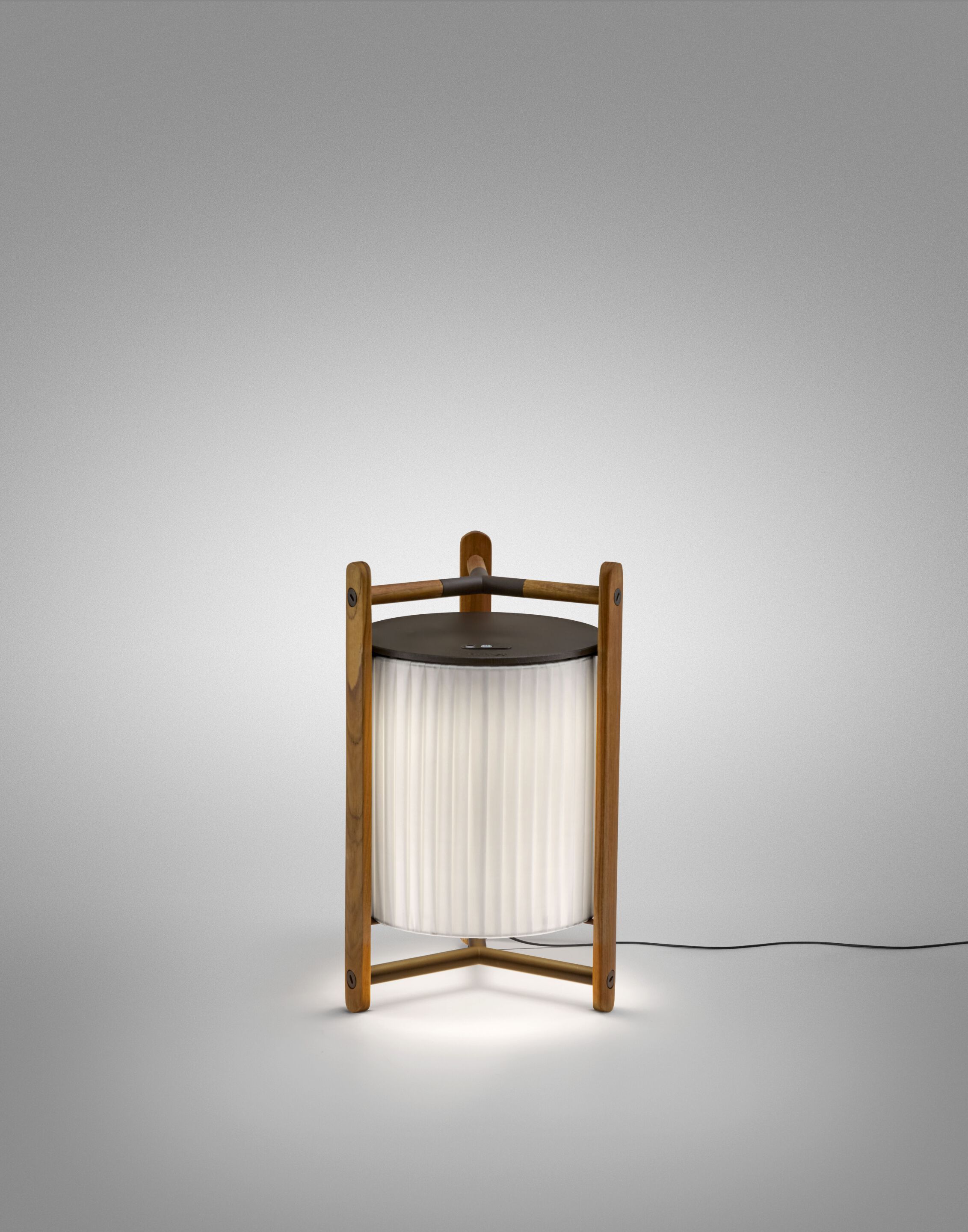 Деревянная светодиодная настольная лампа Bover Kando ARCH-00148361 - Вид №10