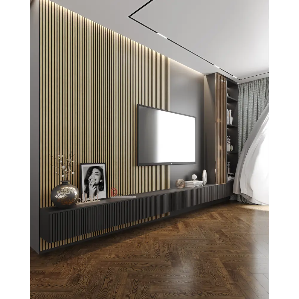 Панель стеновая Decor-Dizayn 904-63SH 10x150x3000 мм светло-бежевый 89338454 STLM-2204809  - Вид №6