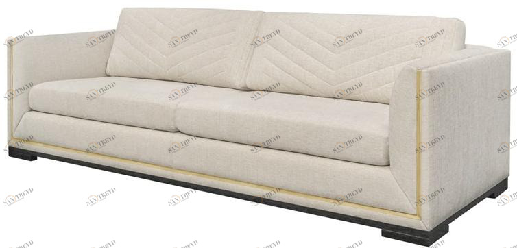 FRATO 3-х местный тканевый диван  Fup220019abd 