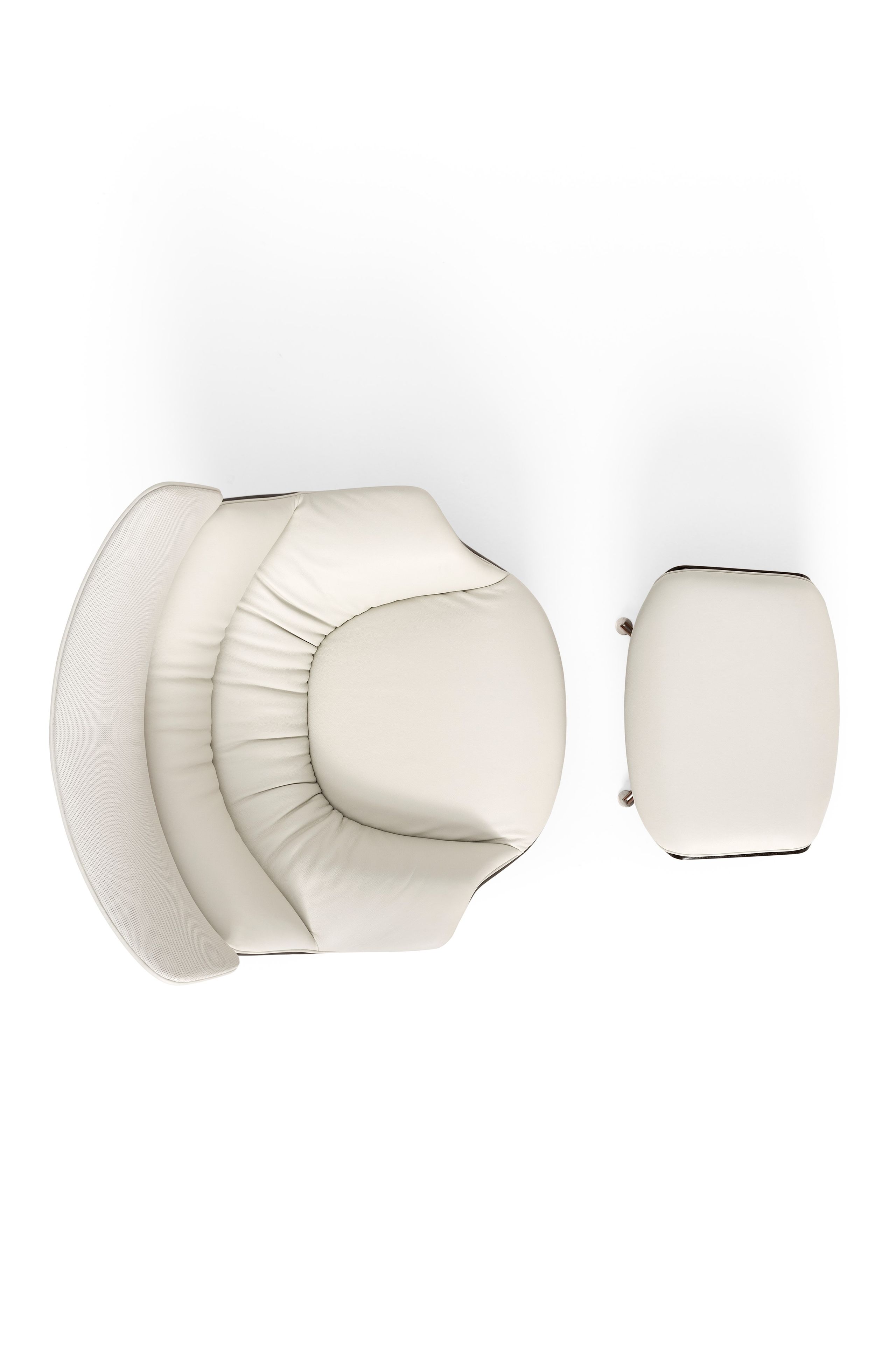 Спицевое вращающееся кресло с высокой спинкой Amura Coach ARCH-00090811 - Вид №18