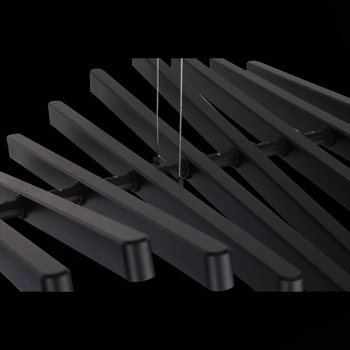 Люстра светодиодная подвесная черная ST Luce Picodi SLD001.403.20 ST LUCE ДИЗАЙНЕРСКИЕ, PICODI 00-3834534 Черный  - Вид №1