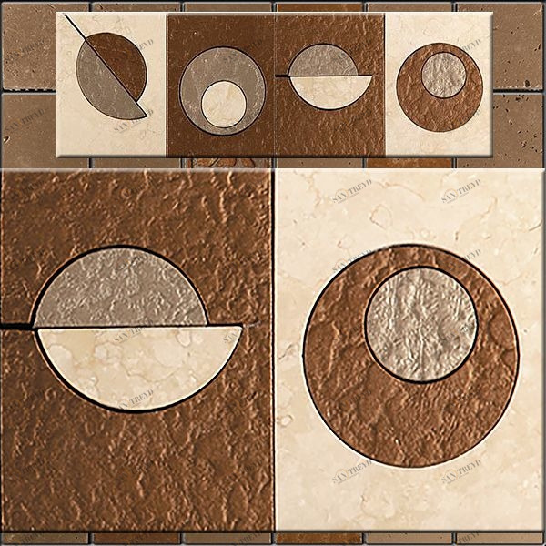 БОРДЮР ИЗ МРАМОРА MC-1 SKALINI MODERN MC1