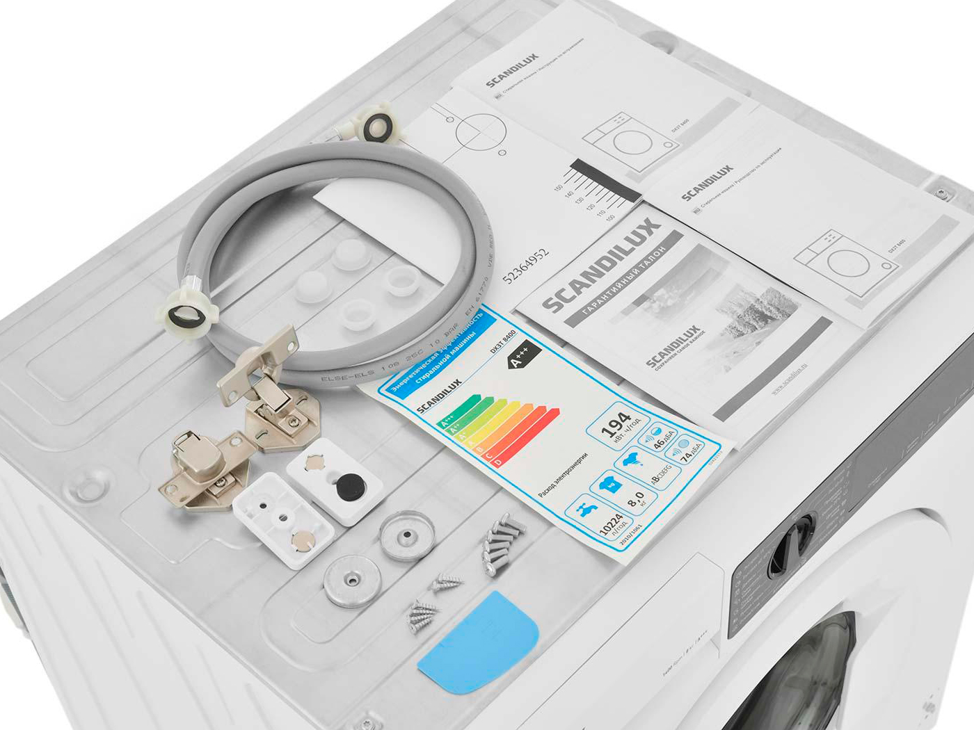 9297321 Встраиваемая стиральная машина Scandilux DX3T8400 STDN-0059355 - Вид №26