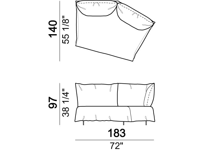 Модульный диван Arketipo BODYGUARD ARCH-00051140 - Вид №7