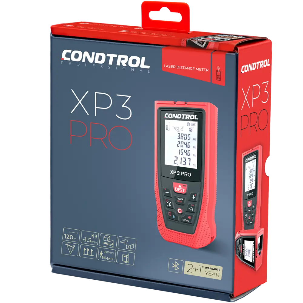 Дальномер лазерный Condtrol XP3 PRO, до 120 м 82233966 STLM-2088481  - Вид №4