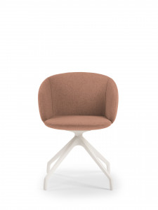 NT4096 Chair with 4 legs swivel polypropylene base True Design Not
