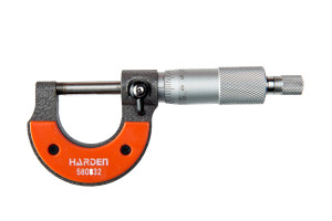 16228864 Микрометр точность 0,01 мм, диапазон измерений 0-25 мм 580832 Harden