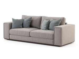 2-местный бархатный диван