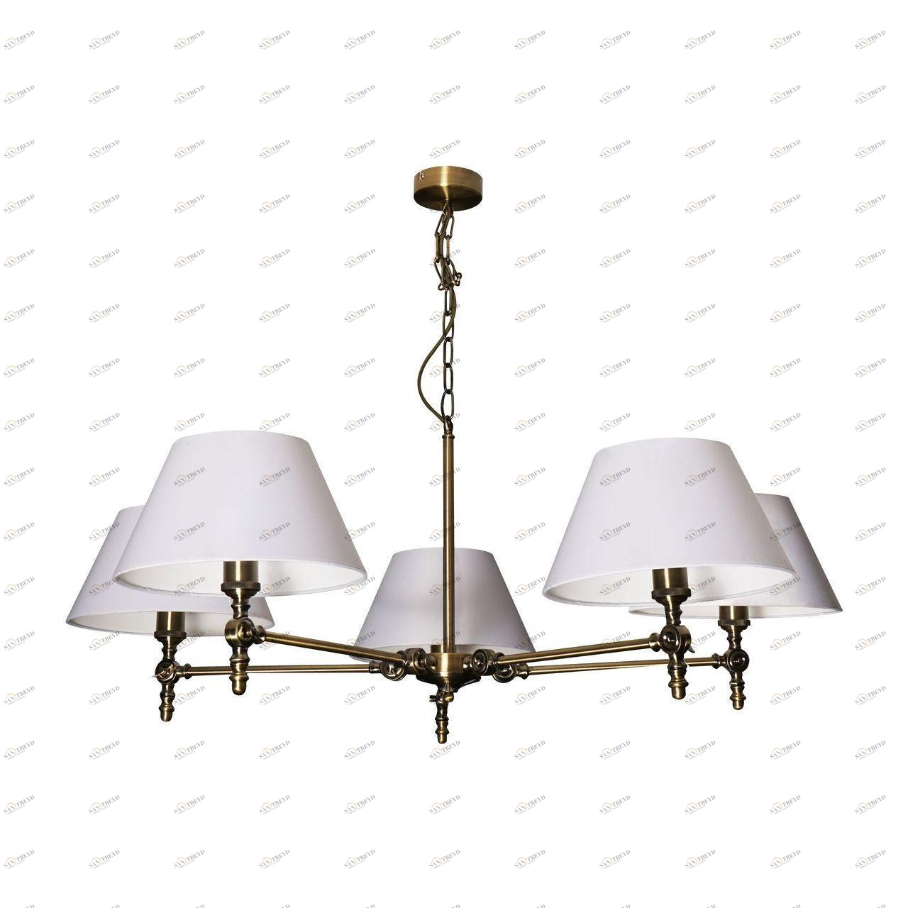 Подвесная люстра Arte Lamp A5620LM-5AB ARTE LAMP ДИЗАЙНЕРСКИЕ 187651 Белый 
