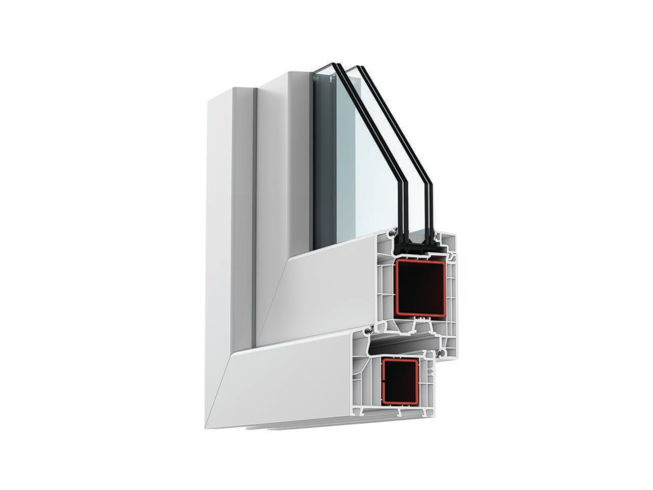 Двери из ПВХ DQG - Diquigiovanni DQG 85 SMART PORTONCINI ARCH-00081173