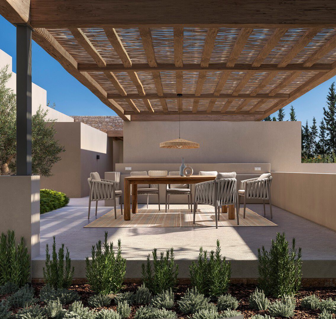 Прямоугольный садовый стол из тикового дерева BIZZOTTO MAVERICK ARCH-00134116 - Вид №5