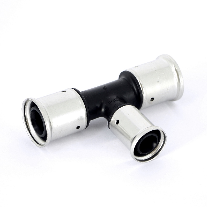 Тройник пресс PVDF HENCO 26x20x26 10PK262026 - Вид №3