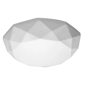 Светильник настенно-потолочный светодиодный Эйри, 9 м², 18 Вт, холодный белый свет, цвет белый матовый